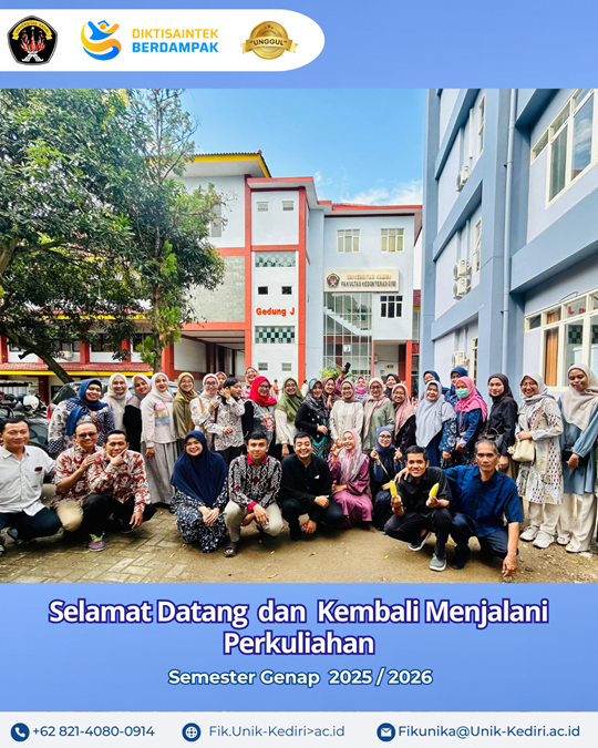 Semangat Fitri di Kampus: FIK Universitas Kadiri Awali Semester Genap dengan Silaturahmi